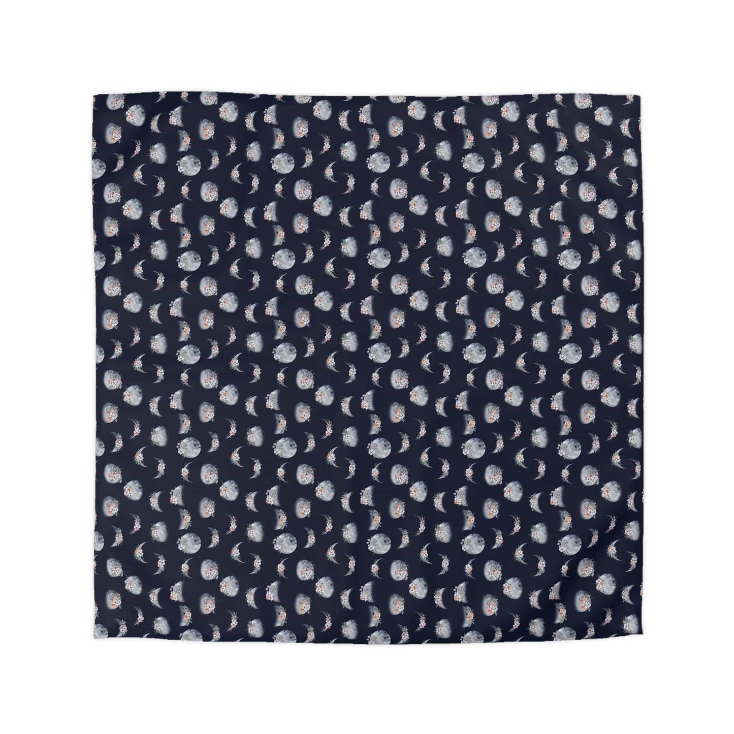 Lunar Garden Microfiber Duvet Cover