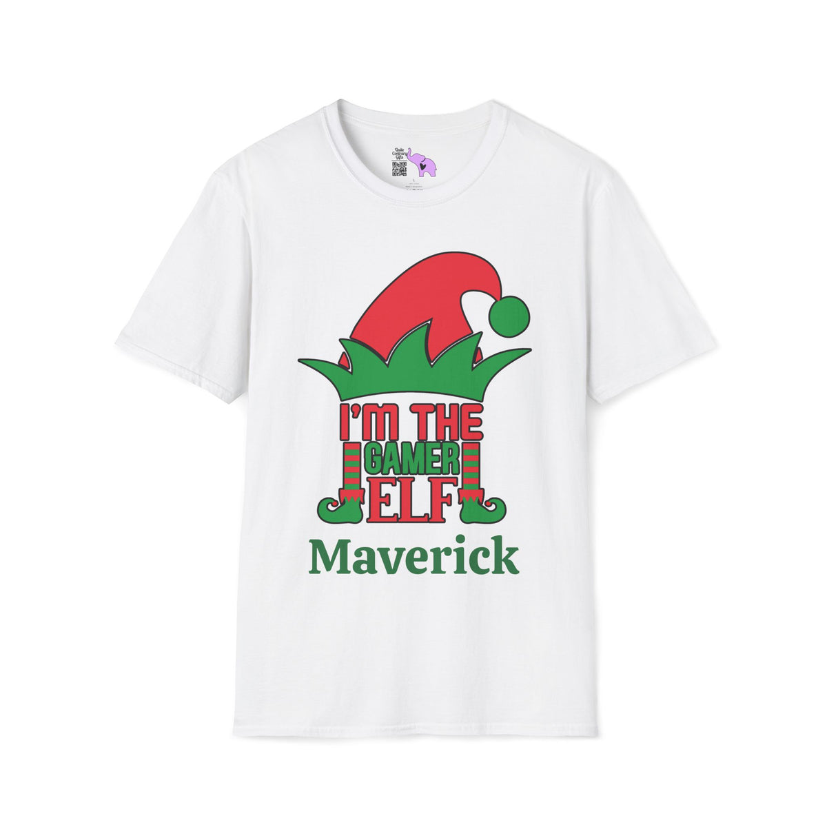 I'm The Gamer Elf Personalized Adult T-shirt