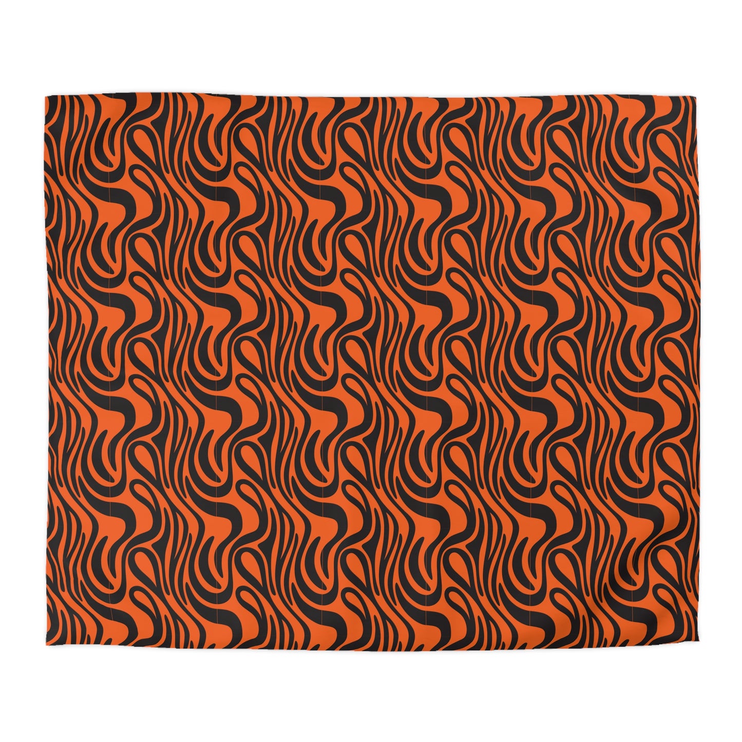 Tiger Stripes Microfiber Duvet Cover