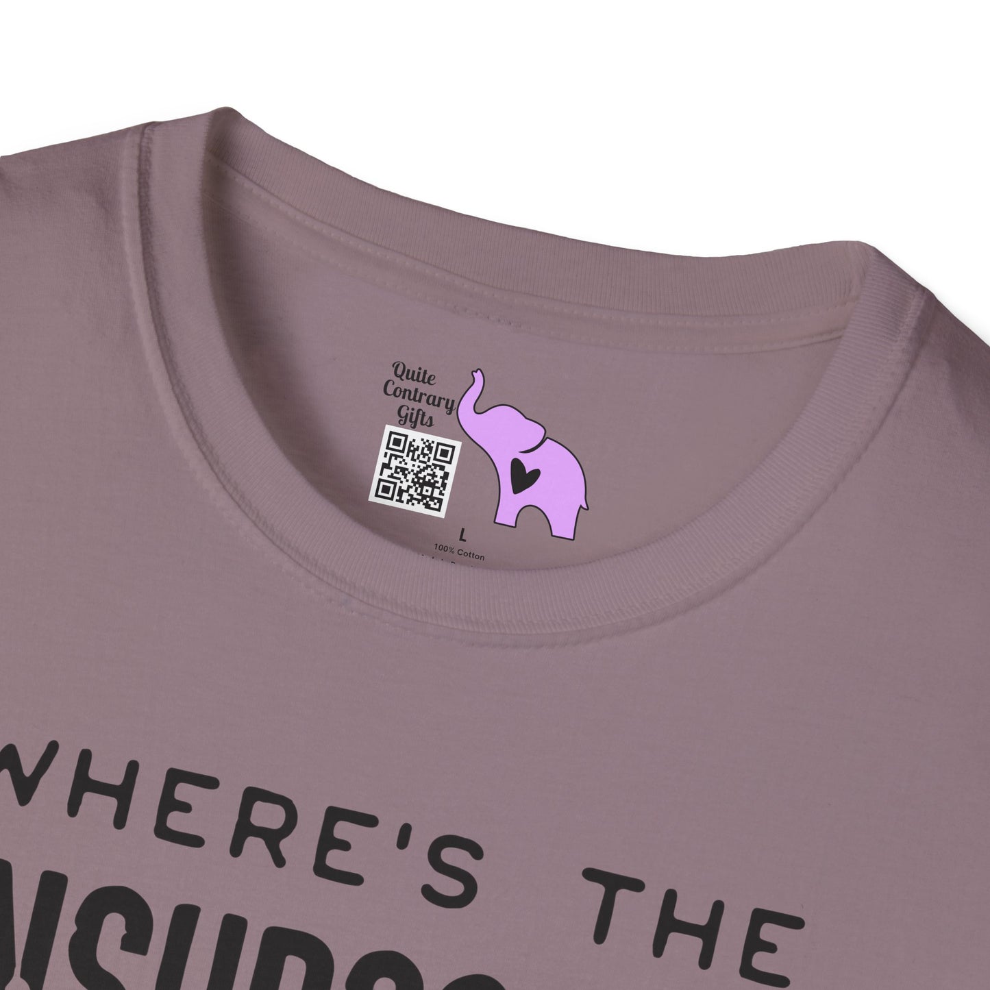 What's The Unsubscribe Button On Adulthood Adult T-shirt