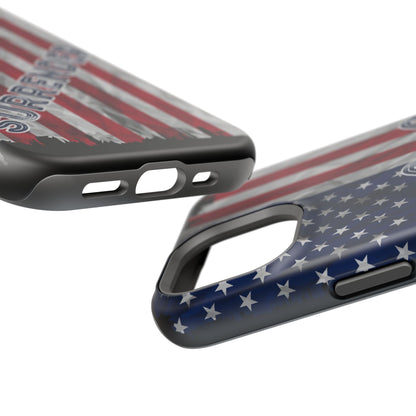 Never Surrender American Flag Impact-Resistant Cases