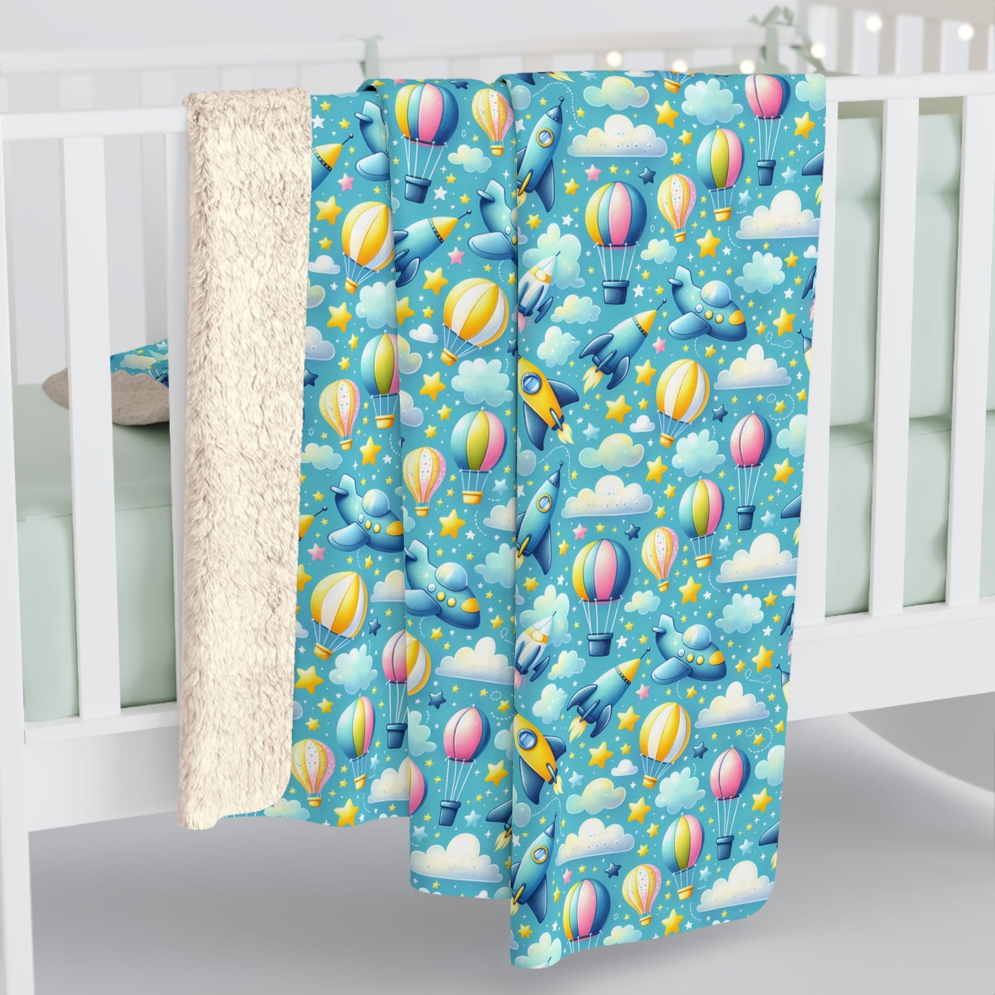Up, Up & Away Fleece Blanket