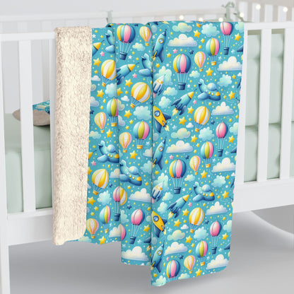 Up, Up & Away Fleece Blanket
