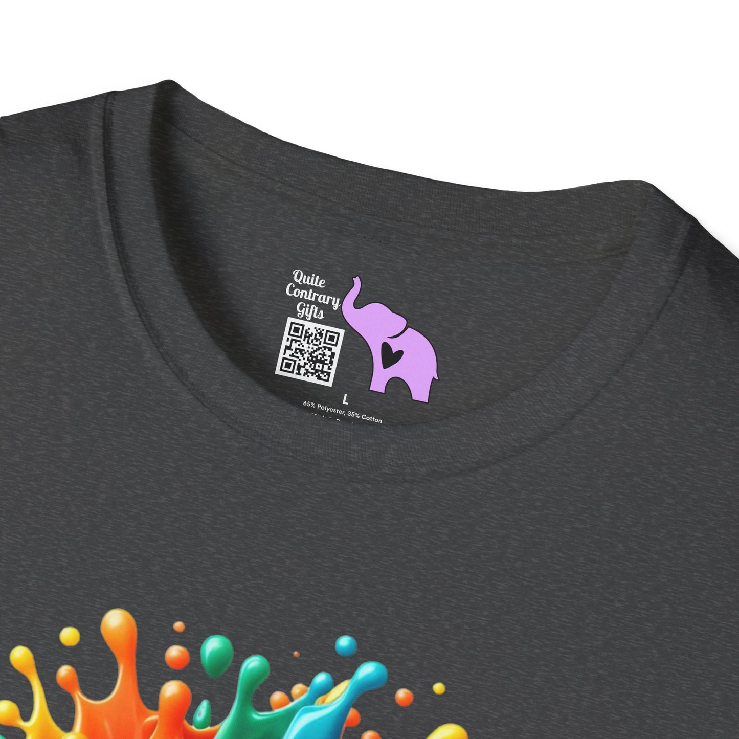 Colorful Camera Lens Adult T-shirt