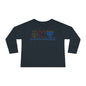 Peace Love Hanukkah Toddler Long Sleeve Tee