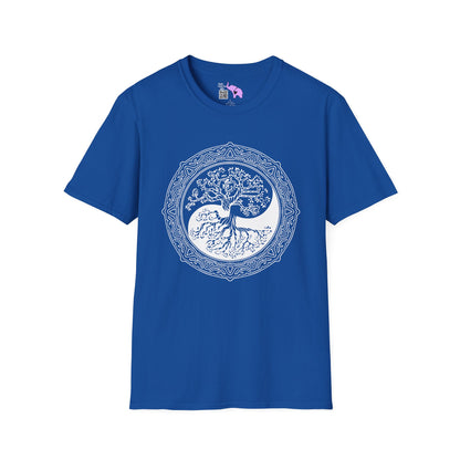 Tree of Life Yin Yang 1 Adult T-shirt