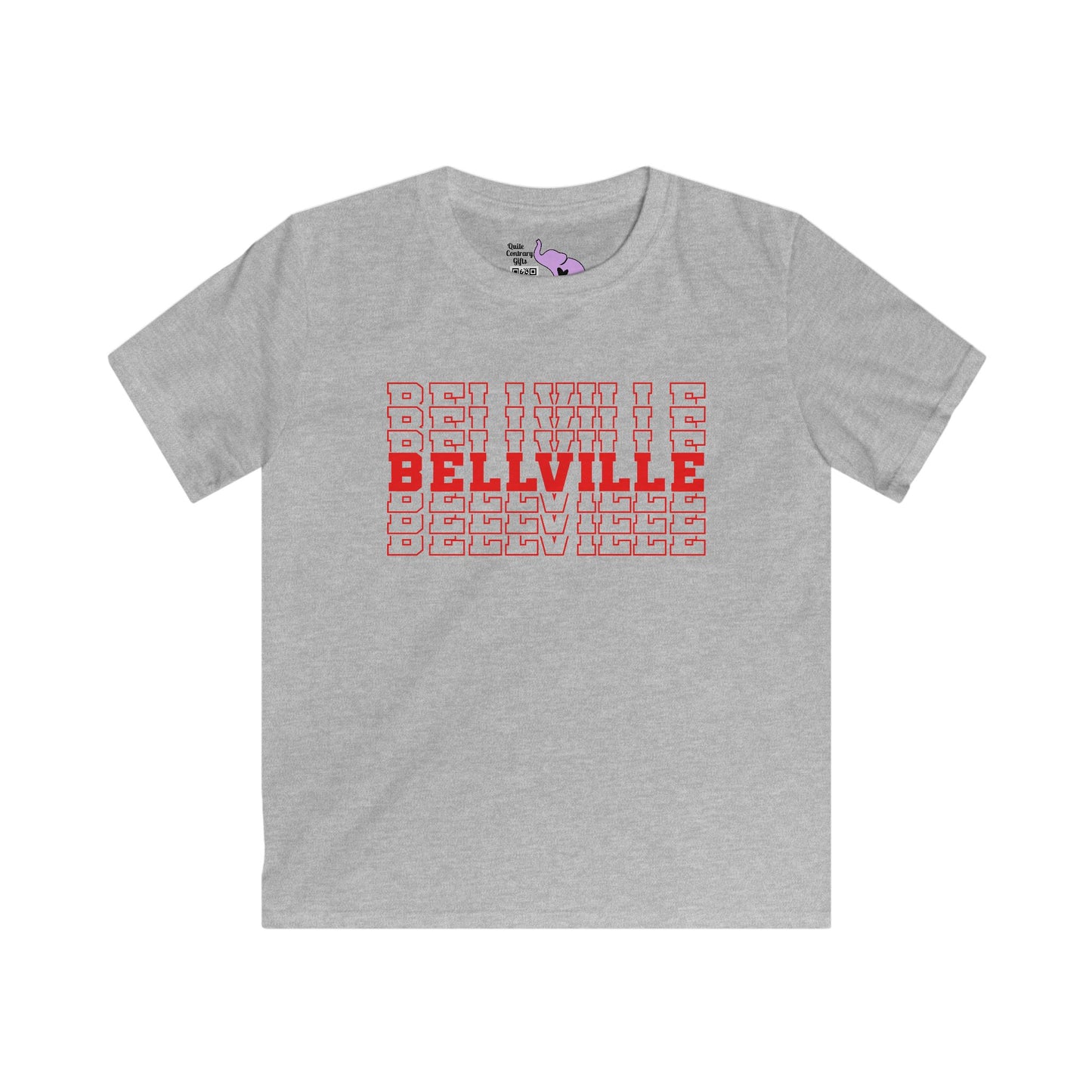 Bellville (Stacked) Youth Softstyle Tee