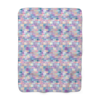 Cloudbound Panels Fleece Blanket