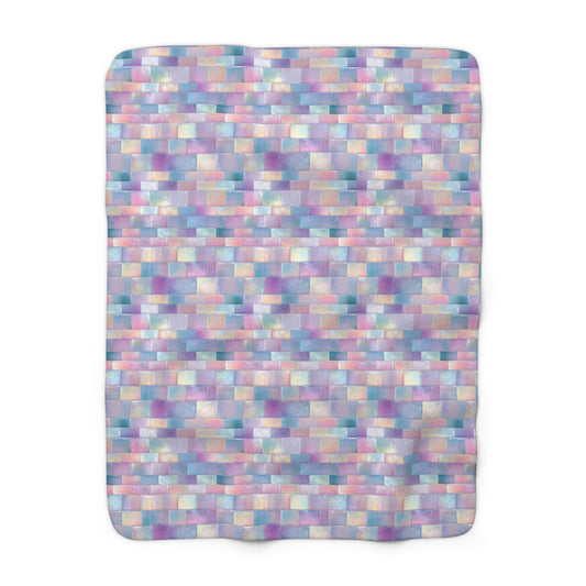 Cloudbound Panels Fleece Blanket