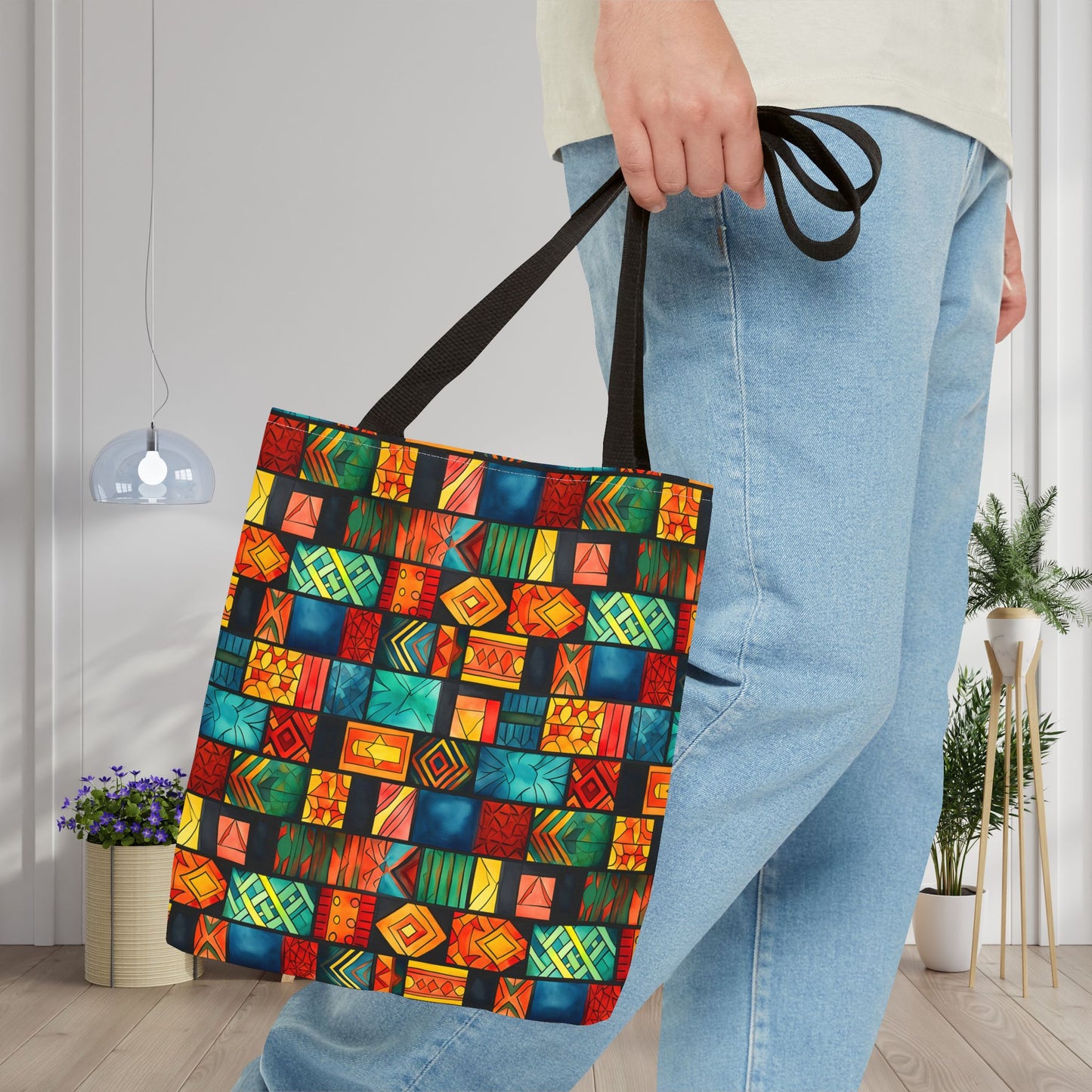 Imani Flow Canvas Tote Bag