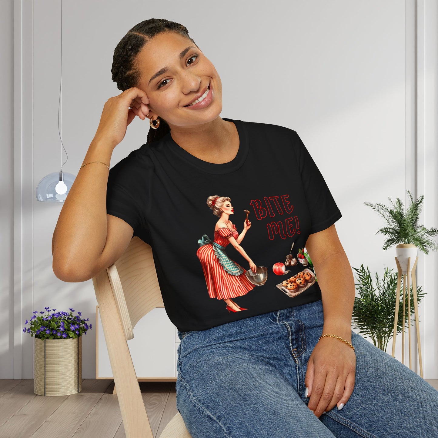 Bite Me Adult T-shirt