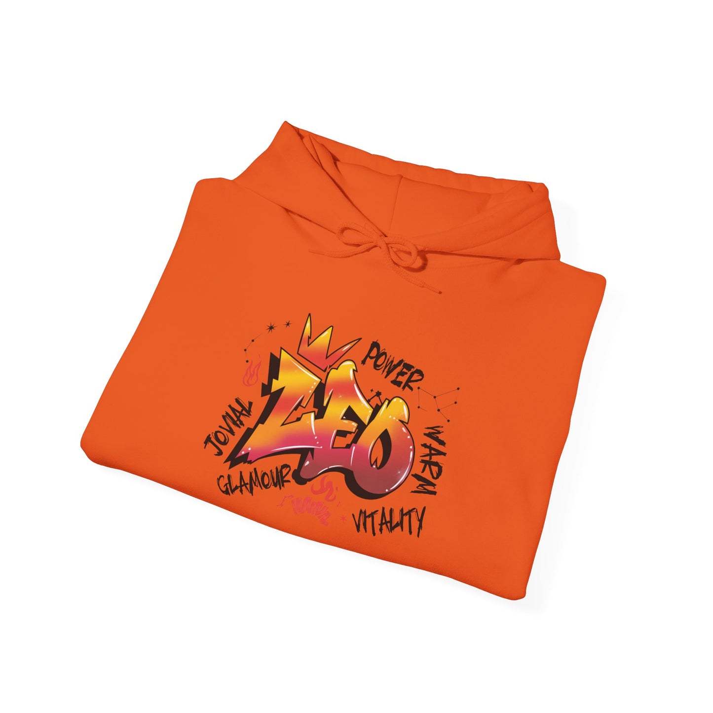 Leo Street Art Heavy Blend™ Hooded Sweatshirt