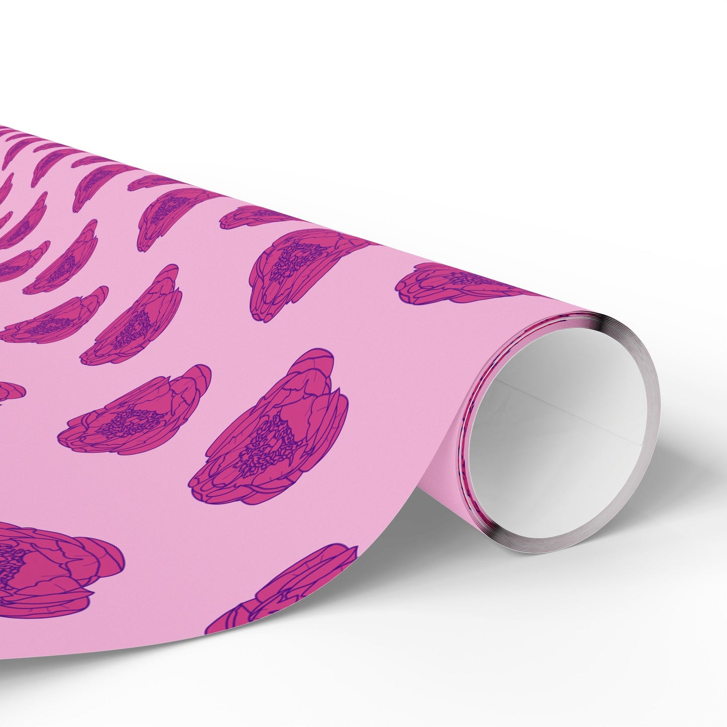 Rosy Dream Peonies Wrapping Paper