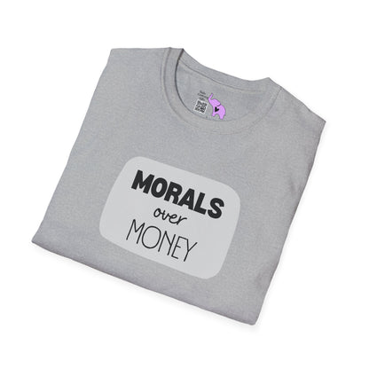 Morals over Money T-shirt