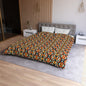 Autumn Kaleidoscope Microfiber Duvet Cover