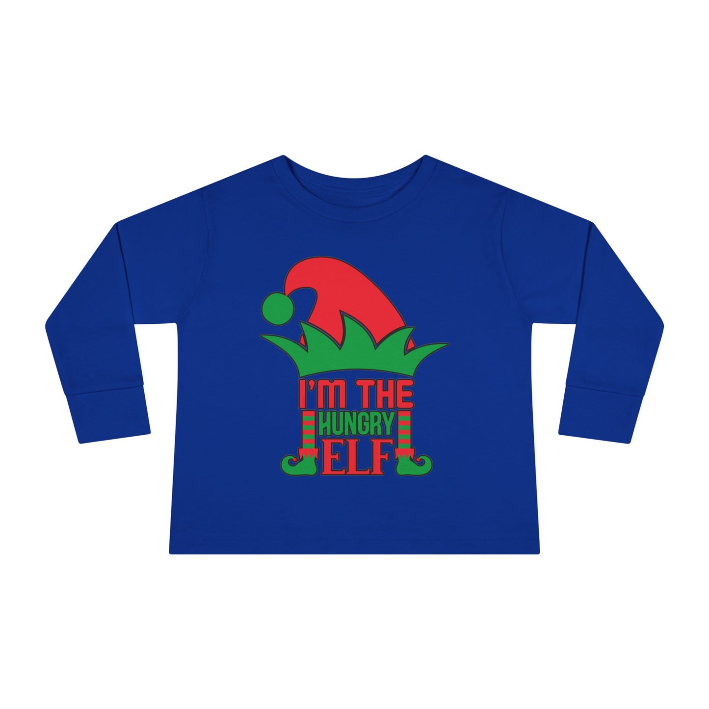 I'm The Hungry Elf Toddler Long Sleeve Tee