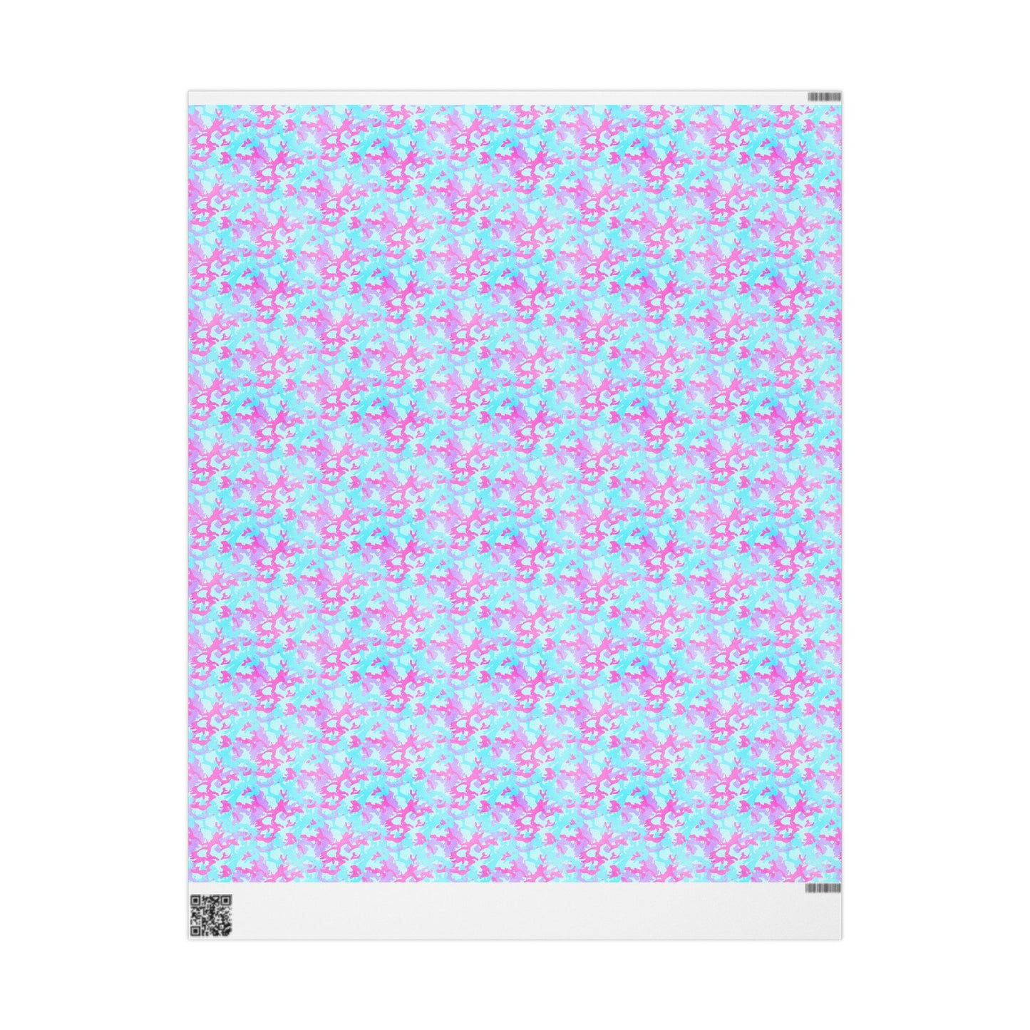 Cotton Candy Camo Wrapping Paper
