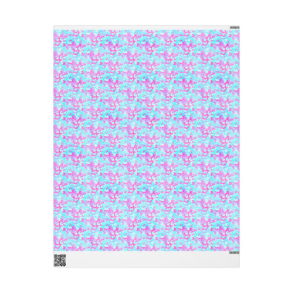 Cotton Candy Camo Wrapping Paper