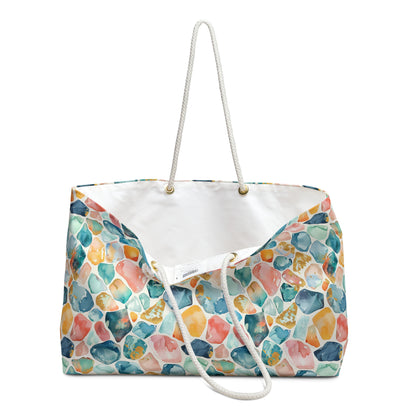 Ocean Pebble Drift Weekender Bag