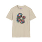Flowery Mother & Child Adult T-shirt