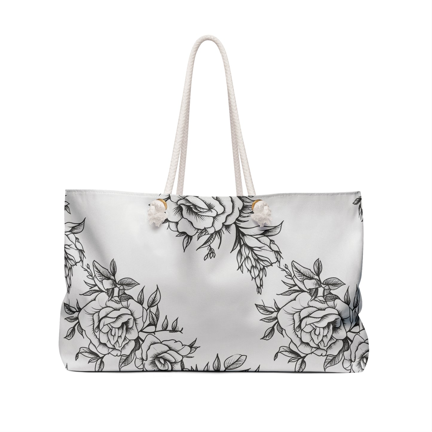Midnight Rose Sketch Weekender Bag