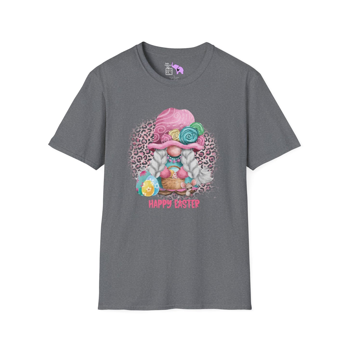 Happy Easter Gnome (2) Adult T-shirt