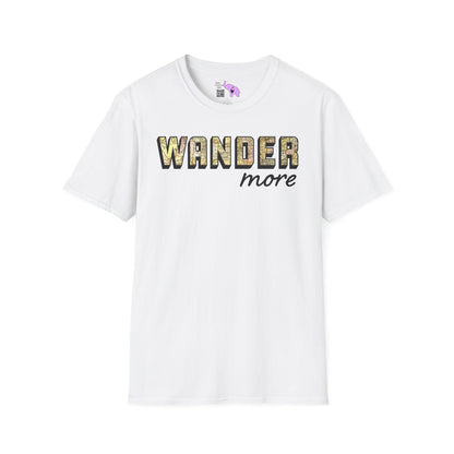 Wander More Adult T-shirt