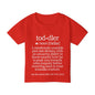 Funny Toddler Definition Heavy Cotton™ Toddler T-shirt