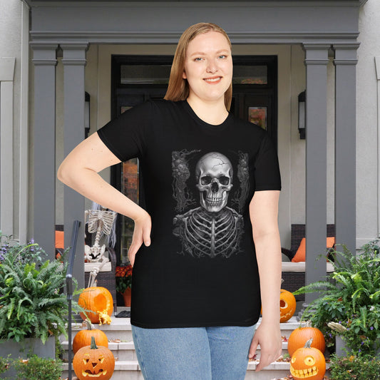 Creepy Bones 5 Adult T-shirt