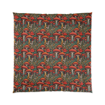 Mushroom Meadow Comforter