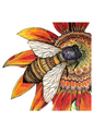 Sunflower & Bee Wooden Puzzle Collection