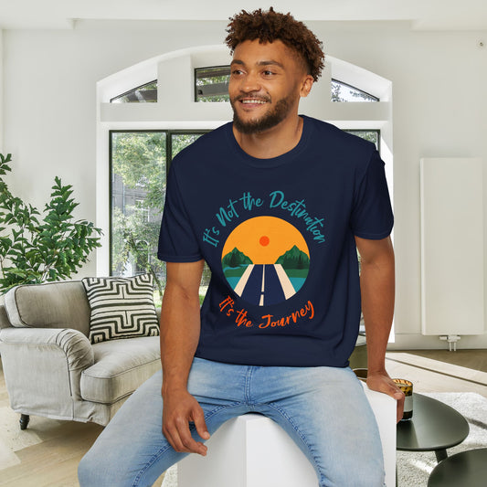 It's Not The Destination It's The Journey Adult T-shirt