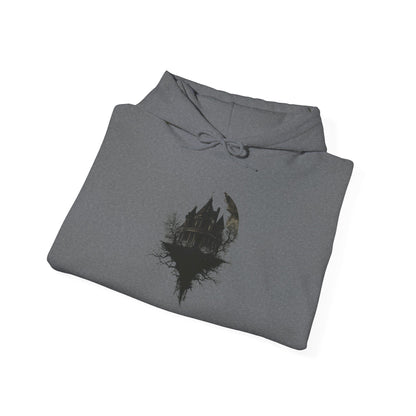 Halloween Haunted House Heavy Blend™ Hooded Sweatshirt