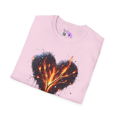 Burning Love Adult T-shirt