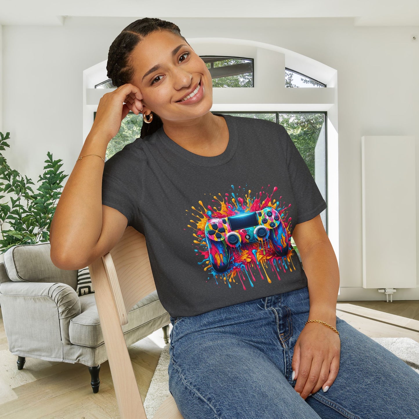 Colorful Game Controller T-shirt
