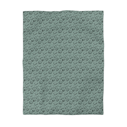 Books Books Books Microfiber Duvet Cover