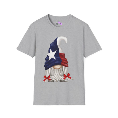 Texas Girl Gnome Adult T-shirt