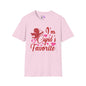 I'm Cupid's Favorite Adult Unisex Tshirt