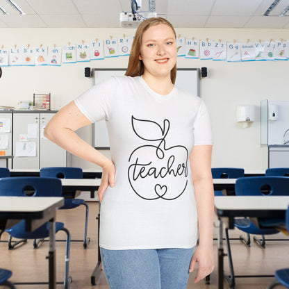 Teacher w/Apple T-shirt