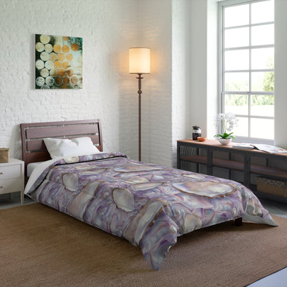 Purple Opalescent Dreams Basic Bedding Set