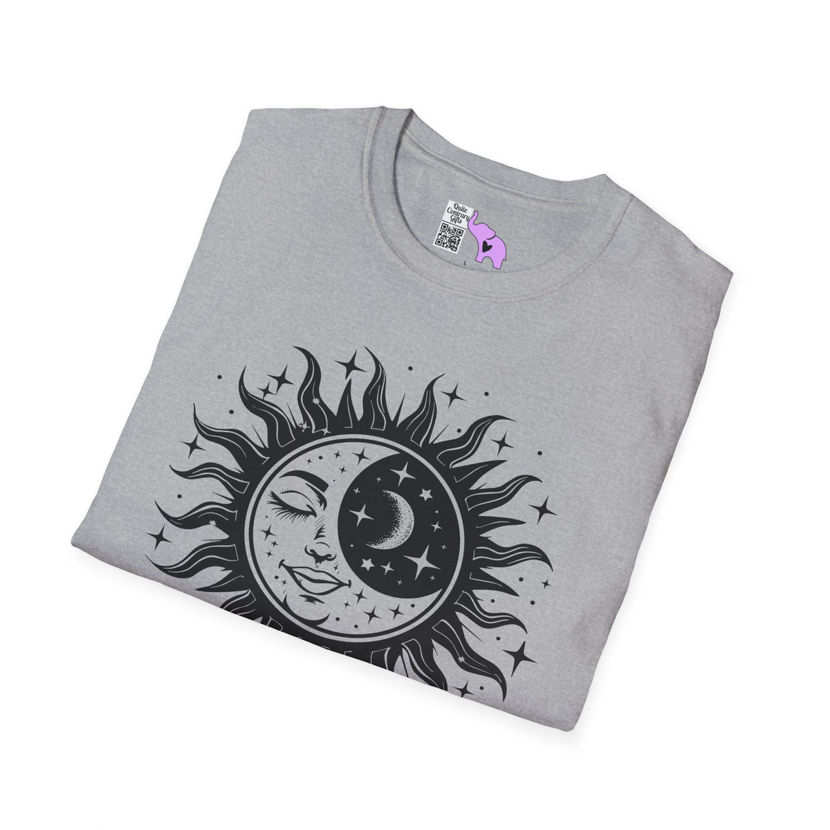 Celestial Sun/Moon Adult T-shirt