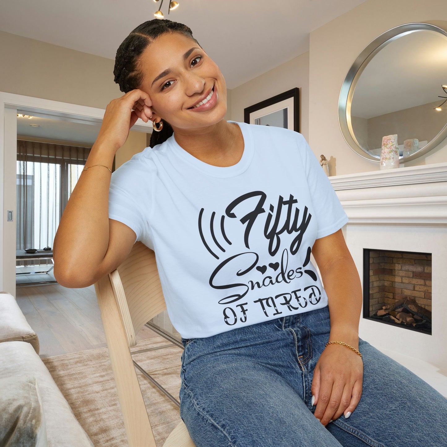 Fifty Shades Of Tired Adult T-shirt