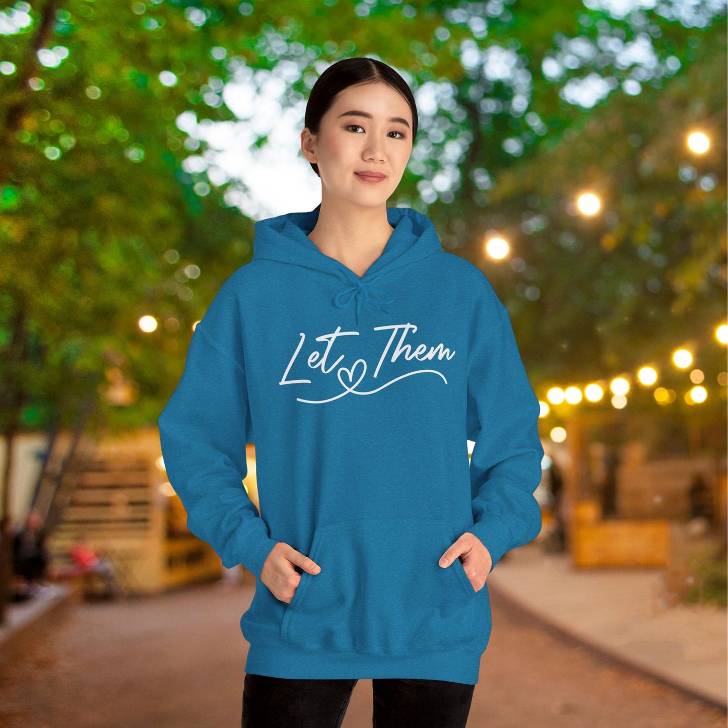 Never Let Them Dim Your Light Heavy Blend™ Hooded Sweatshirt
