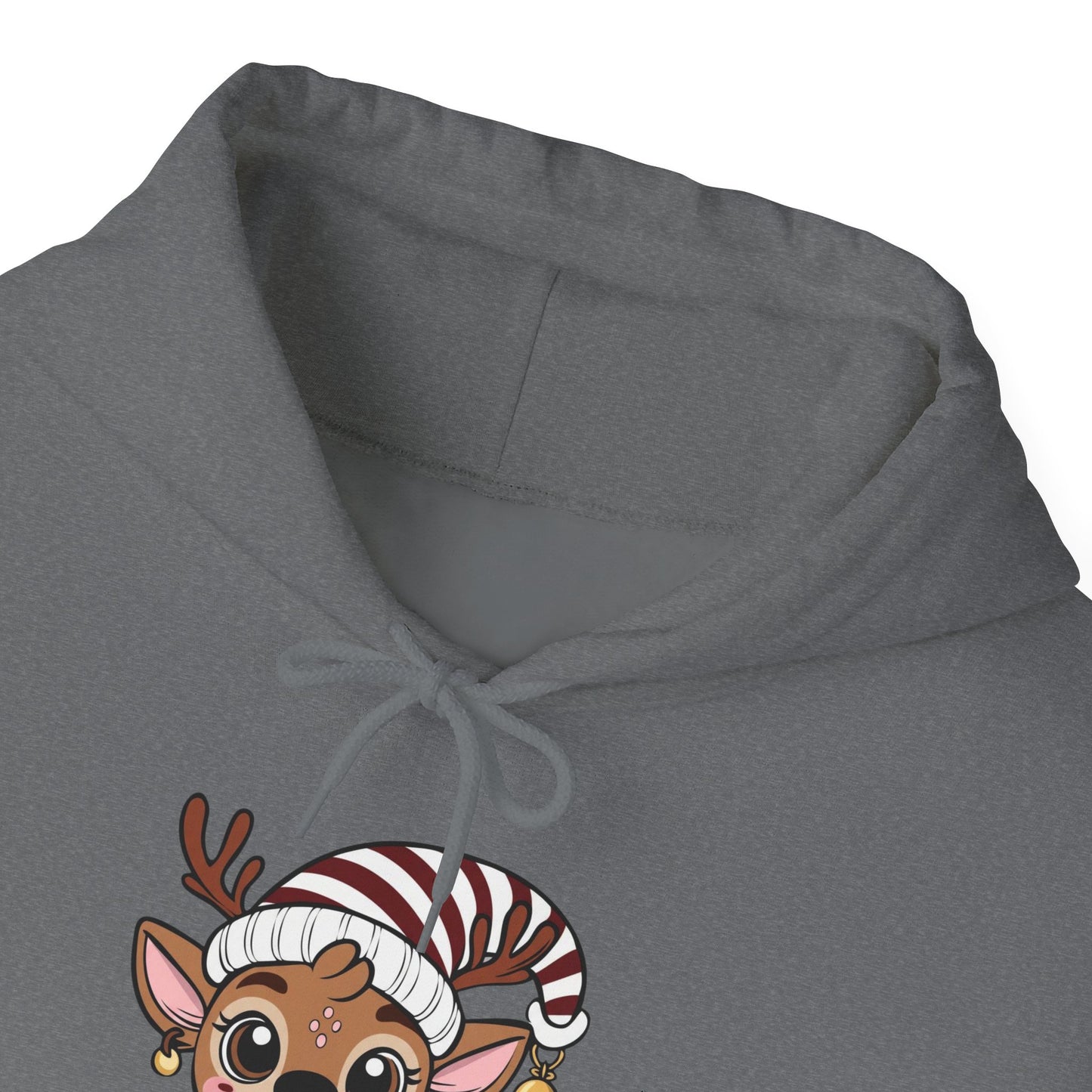 Santa's Little Deer Adult Heavy Blend™ Hoodie