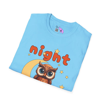 Night Owl Adult T-shirt