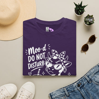 Moo-d: Do Not Disturb Given Adult T-shirt