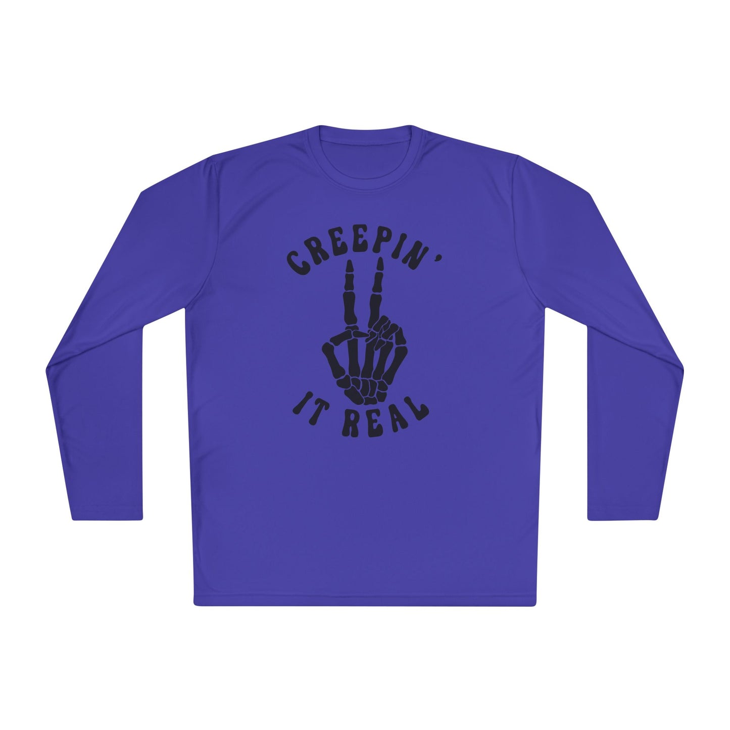 Creepin' It Real Adult Long Sleeve Tee