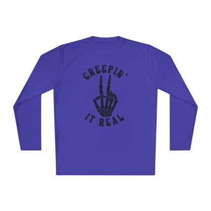 Creepin' It Real Adult Long Sleeve Tee