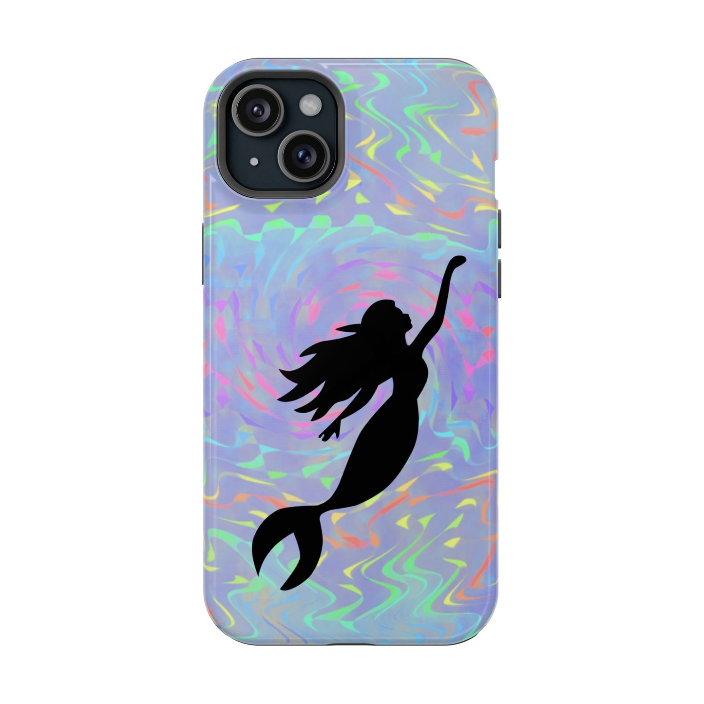 Mermaid Silhouette MagSafe® Compatible Tough Case for iPhone