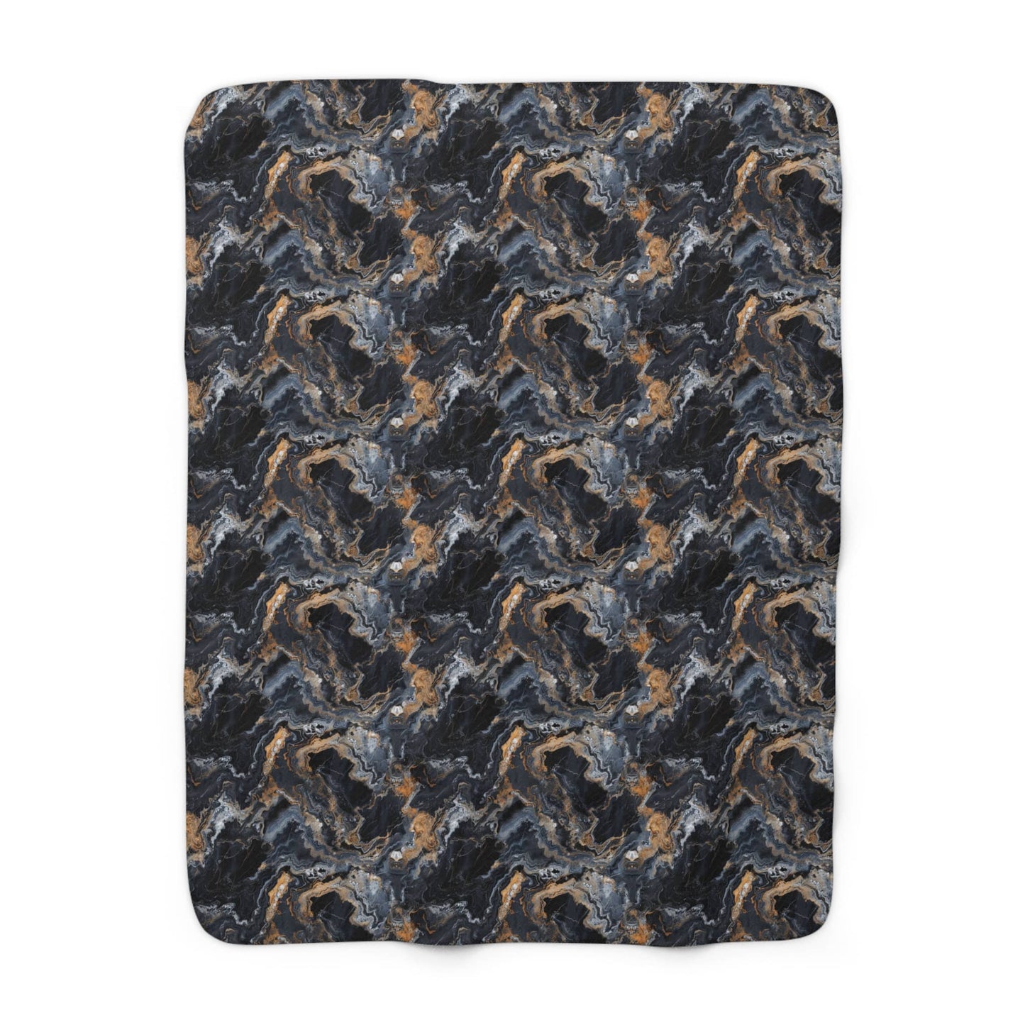 CoMoonspill Marble Fleece Blanket